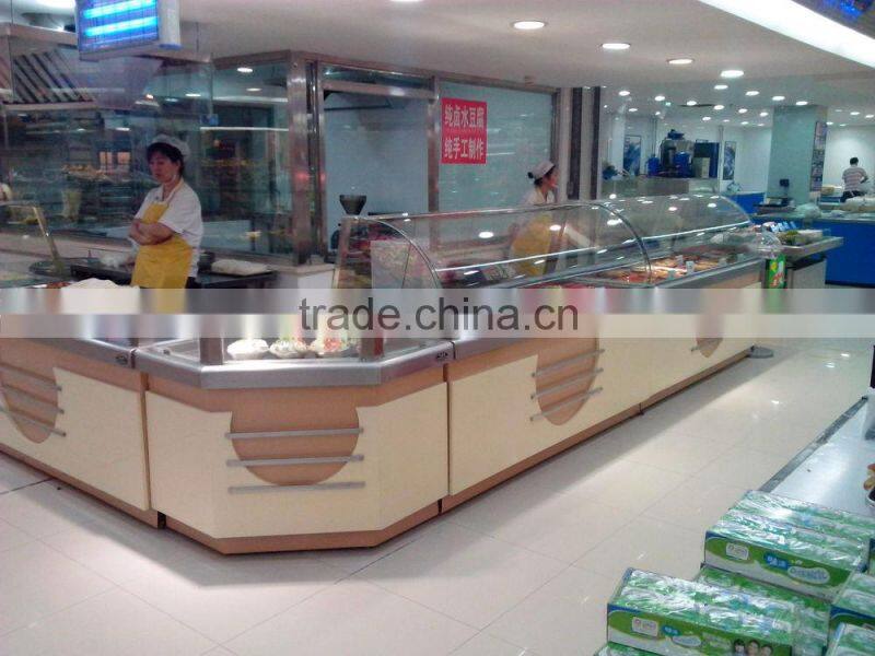 APEX deli showcase/sushi showcase/fruit salad showcase/sweet showcase/ice cream showcase