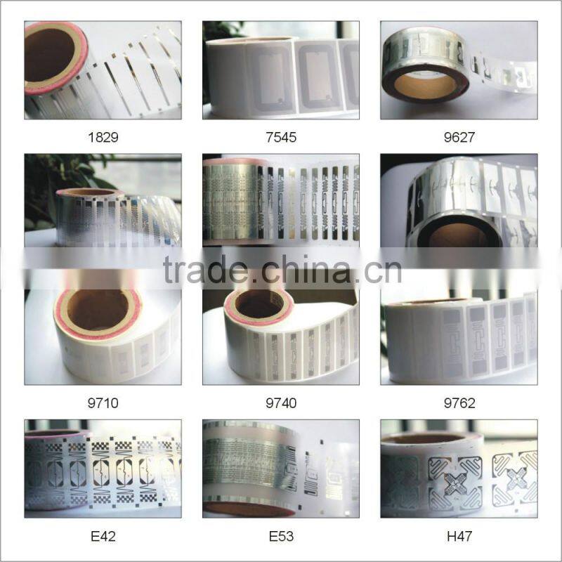 MDIY122 EPC GEN2 860-960mhz uhf rfid adhesive label with Monza4/5/ Alien H3/4