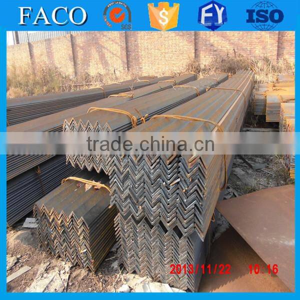 black hot rolled carbon mild astm a36 q235 ss400 steel angle bars