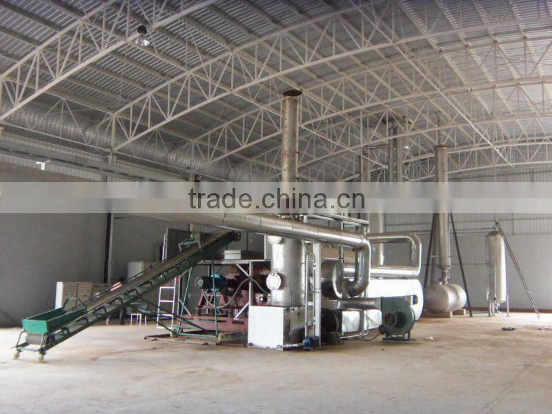 Hot selling continuous pyrolysis technology waste tire pyrolysis to oil machine with CE