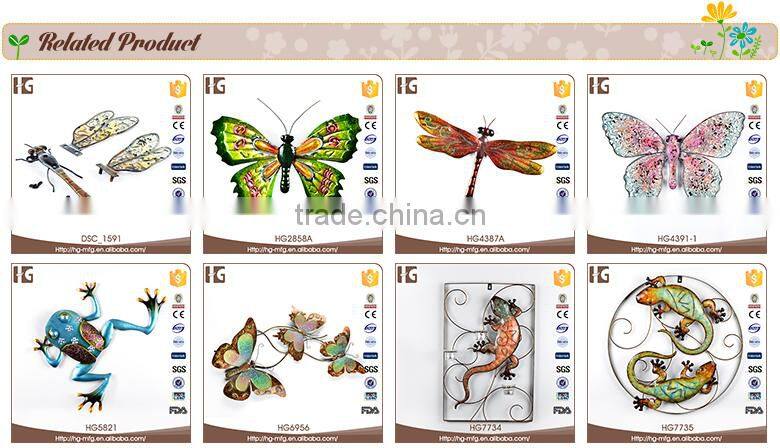 Hot sell dragonfly metal home decor interior decorating