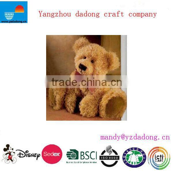 stuffed soft plush bear/plush lovely bear /promotional custom stuffed plush toys