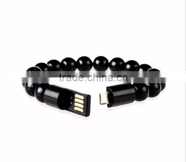 The new bracelet cable line Creative portable charging line wrist USB cable smartphones
