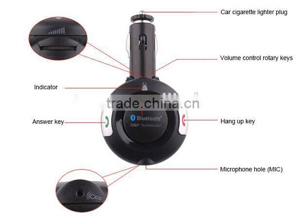 In Car Bluetooth Speakerphone,Bluetooth Car Kit With Speakerphone Function