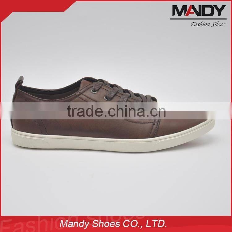 Fashion classy comfortable cheap pu leather shoes for men 2016