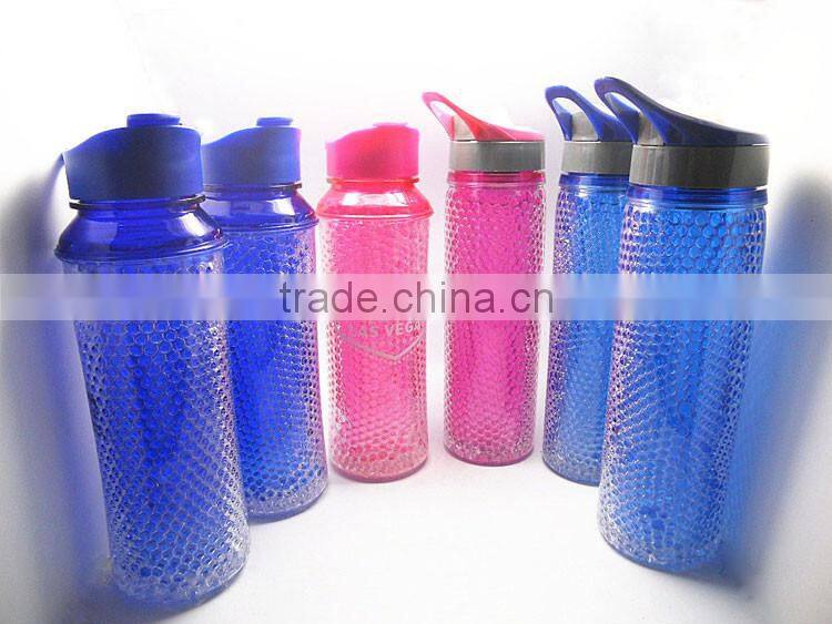 550ML PBA free plastic tritan double wall ice mug freezer beer mug frosty