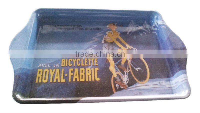 Recyclable customized home tin trays