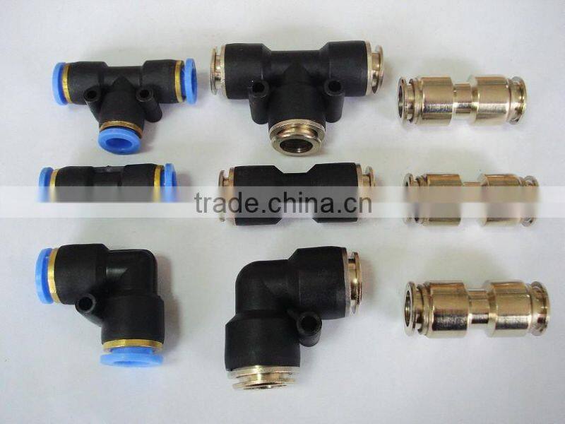 Free sample plastic pneumatic quick coupling hose connector