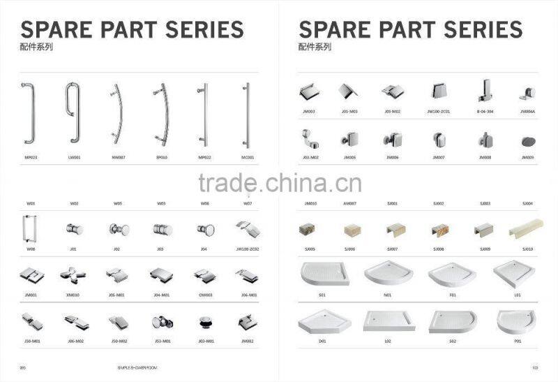 2016 Chinese Fatory Price For glass door for shower enclosures/cabin/bathroom