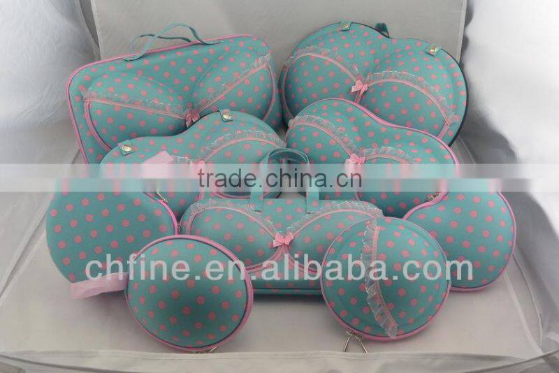 2014 Portable pp material Travel Bra Case