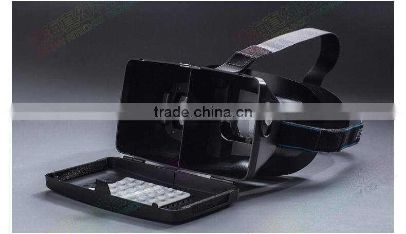 2015 New VR headset with magnet function the same as google cardboard