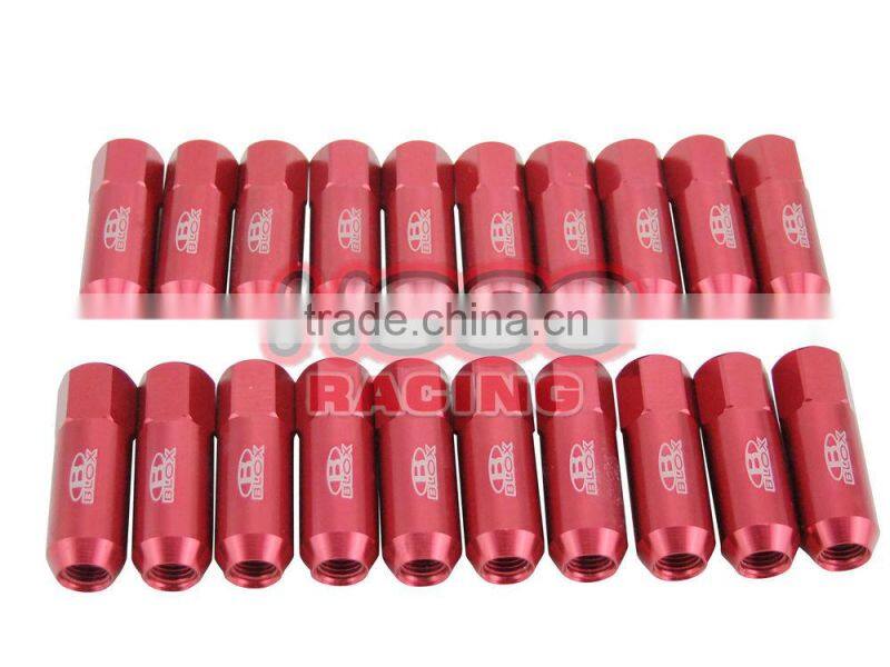Blox M12X1.25 Aluminum L:60MM Wheel Lug Nuts
