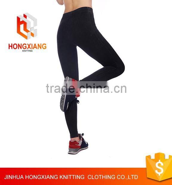 Hongxiang Sex High Waist Stretched Gym Clothes Spandex Running Tights Women Sports Leggings Fitness Yoga Pants