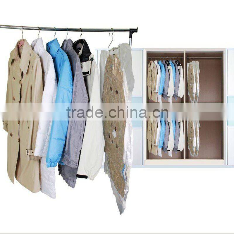 vacuum storage saving bag with hanger