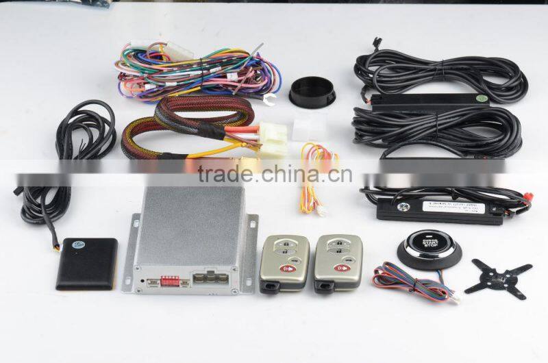Fashion hot sell rfid passive keyless entry push button engine start system