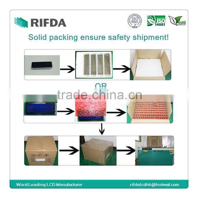 STN blue negative lcd display screens for cars