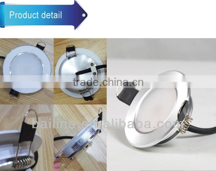 factory price high lumen aluminum downlight housing