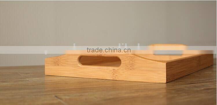 Cheap Bamboo Square Tray For Hotel