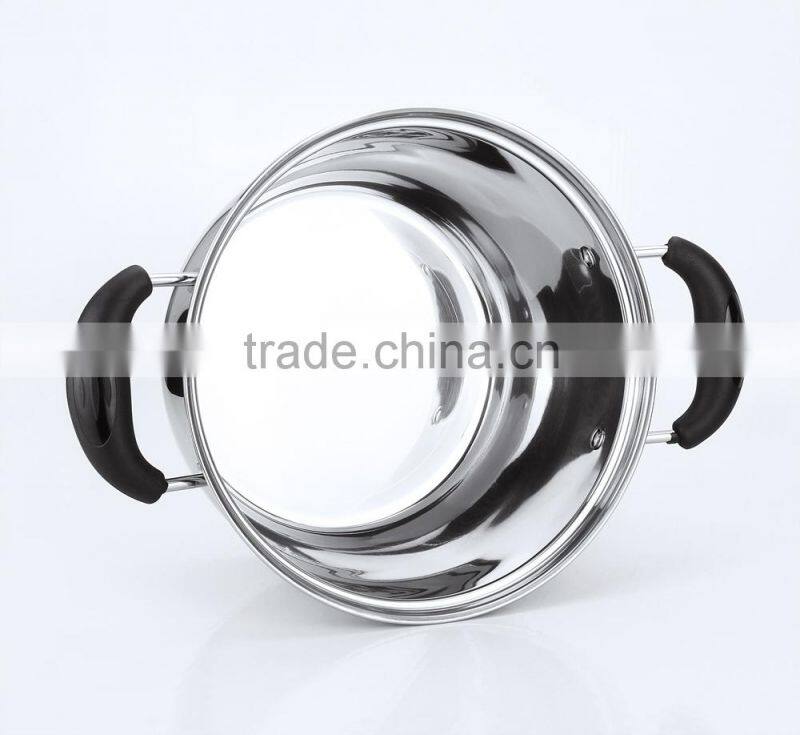 hot new products 2015 italian stainless steel cookware stock pot set