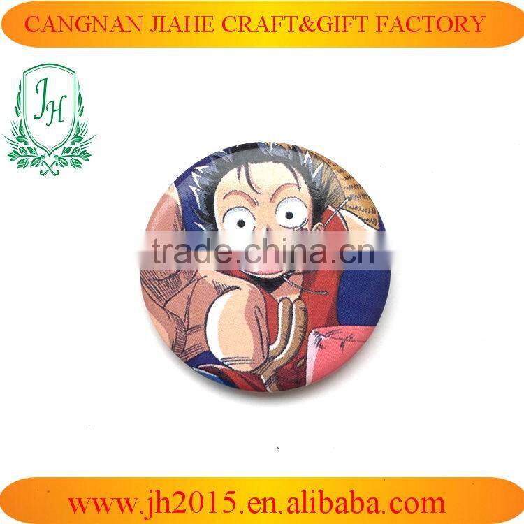 Promotional high quality cheap price custom button badge tin badge maker