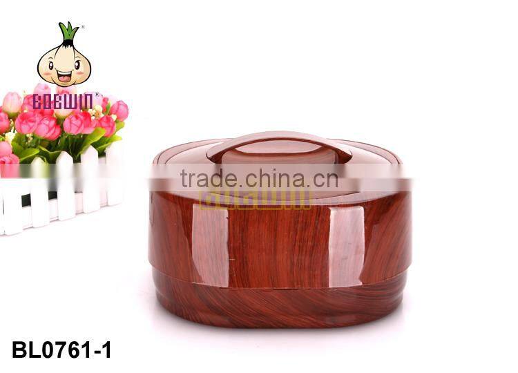 WOODEN OR FLOWER PRINT ABS FOOD WARMER