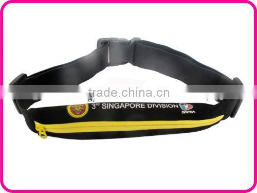Sport Runing Lycra Waist Bag With Two Pockets