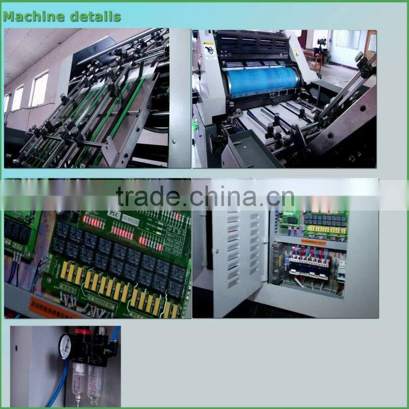 double colors printing with numbering and collating machine