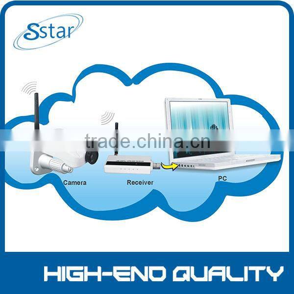 2014 the hotest product Sensor CMOS 5 mega pixels outdoor wireless wifi hd ip security cameraHD264