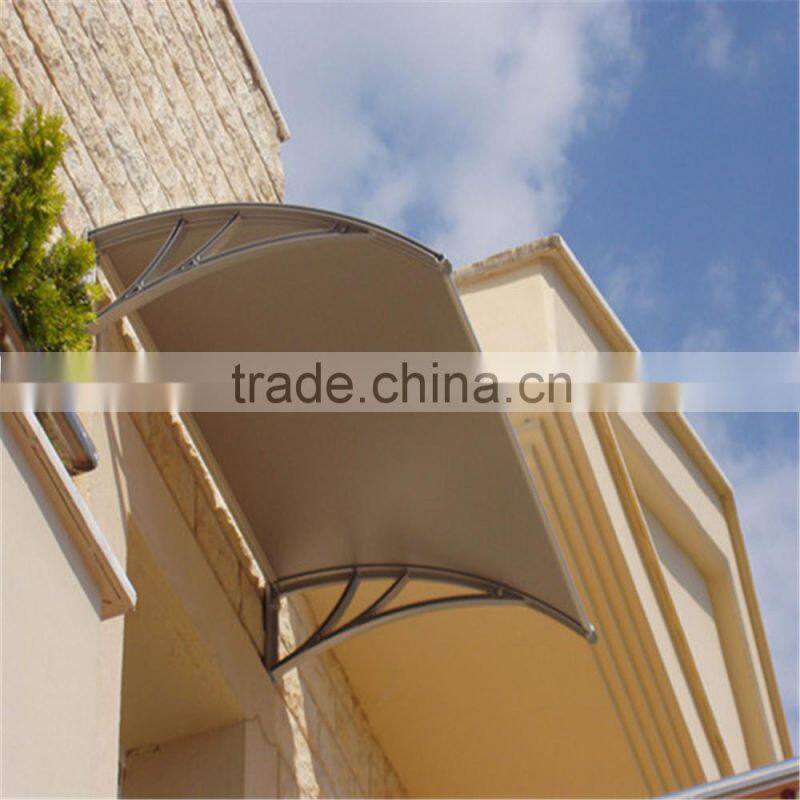 DIY polycarbonate door canopy awning, plastic raw materials prices