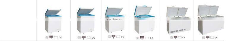 DC12V 24V solar powered deep freezer commercial solar freezer refrigerator fridge solar refrigerator fridge freezer