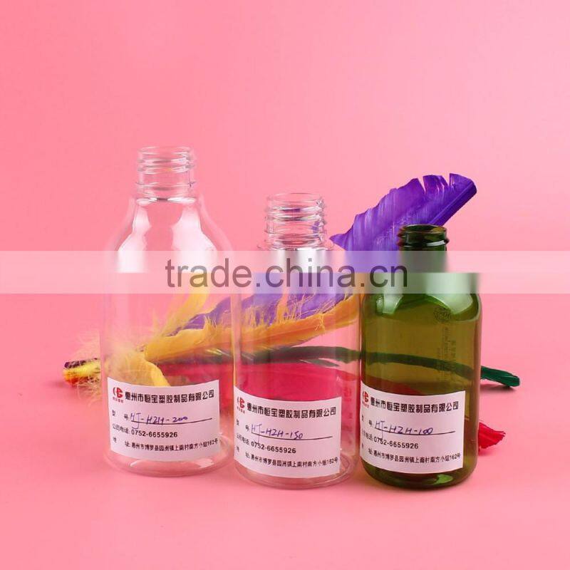 300ml Shampoo transparent bottle