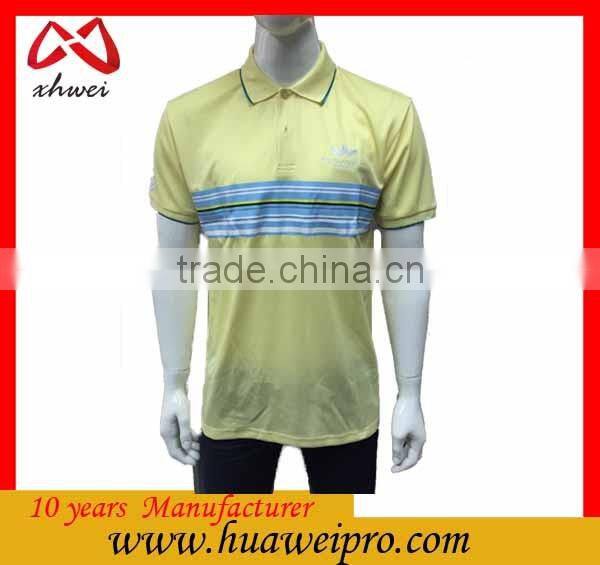 China Top level best sell men's polo shirt 100% cotton whole sale