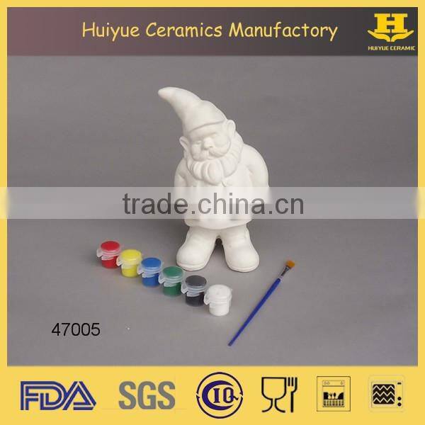 DIY car design money bank diy ceramic money bank paint set painting toys