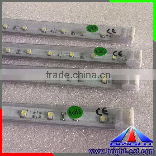 High lumens 3528 SMD LED hard strip bar light, 8mm width avaliable led 2835,3528 strip light with aluminum