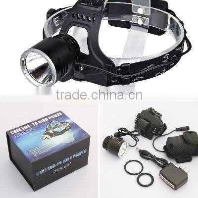 high power aluminum camping led headlamp LED headlight