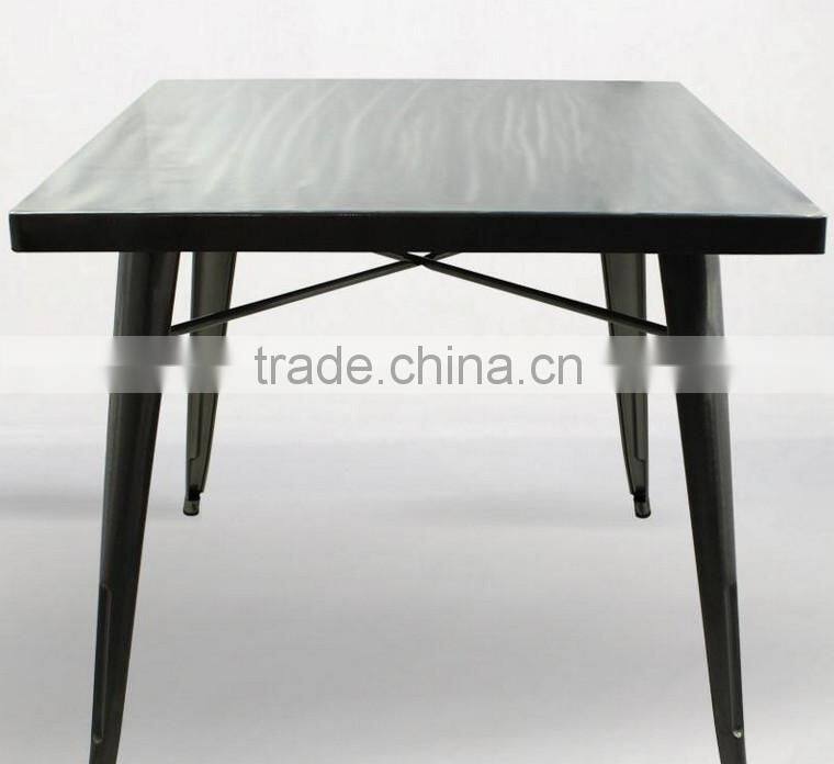 outdoor useful iron square table