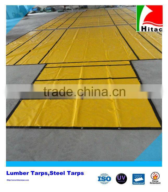 Super Lightweight 14oz Steel Tarps With D-Rings