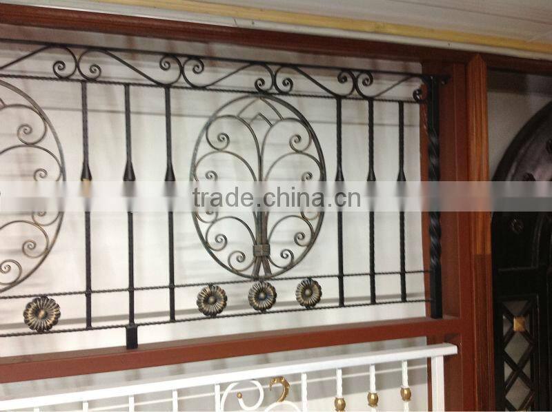 Top-selling wrought iron balcony protection fencing