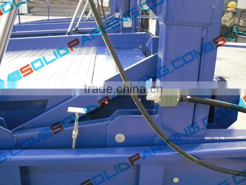 Four Post Hydraulic Cylinder Protection Automated Locking Detection Hydraulic Car Parking Lift