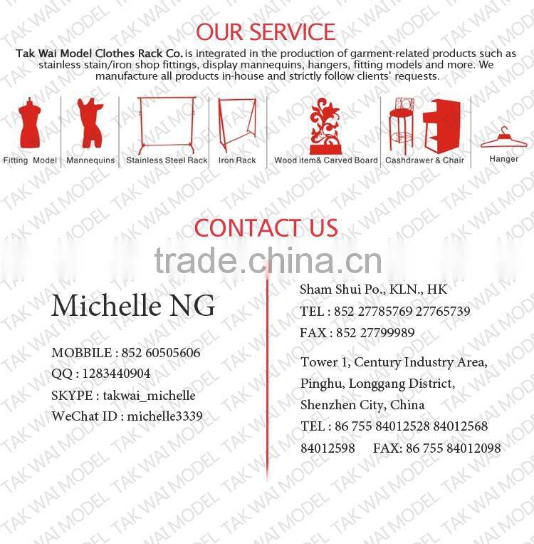 Lady USA size MISSY 6 upper body mannequin dress forms