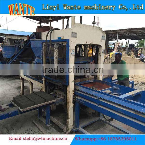 QT4-15 cement block making machine/mini maquina de bloques