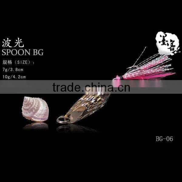 Blue with red New Style Zinc Spoon&Spinner