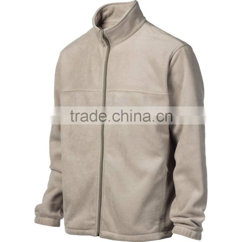 Without hood polar fleece jacket men