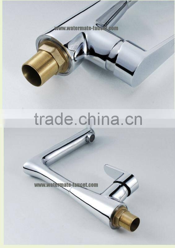 brass kitchen faucet swivel spout