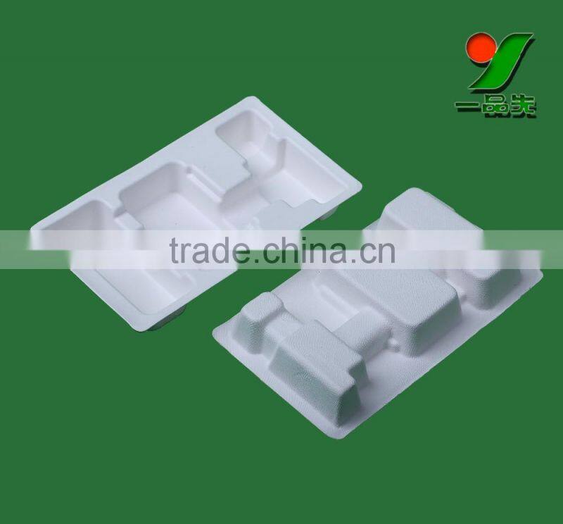 Best Prodcuts Recycled Pulp Style and Mechanical Pulp Pulping Type molded fiber packaging tray