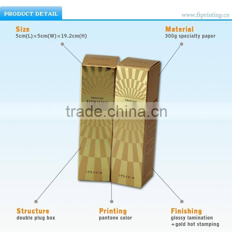 Professional Customized Cardboard Paper Cosmetic Box Cosmetic Packaging Box
