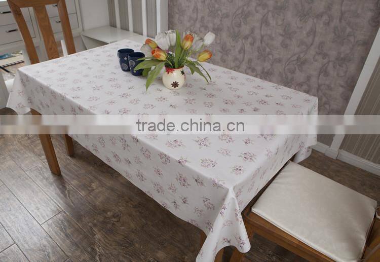 restaurant table decoration banquet table cloth oilcloth fabric