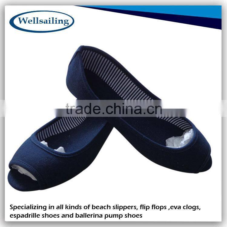 Favorable price new design ballerina shoes china