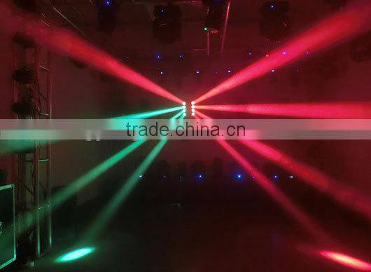 8x10w rgbw led moving head beam light XY unlimited rotating