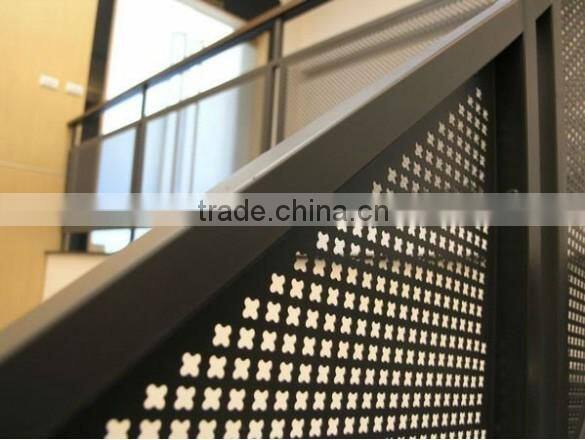 ISO 9001high quality slotted hole perforated metal mesh/micron hole perforated mesh